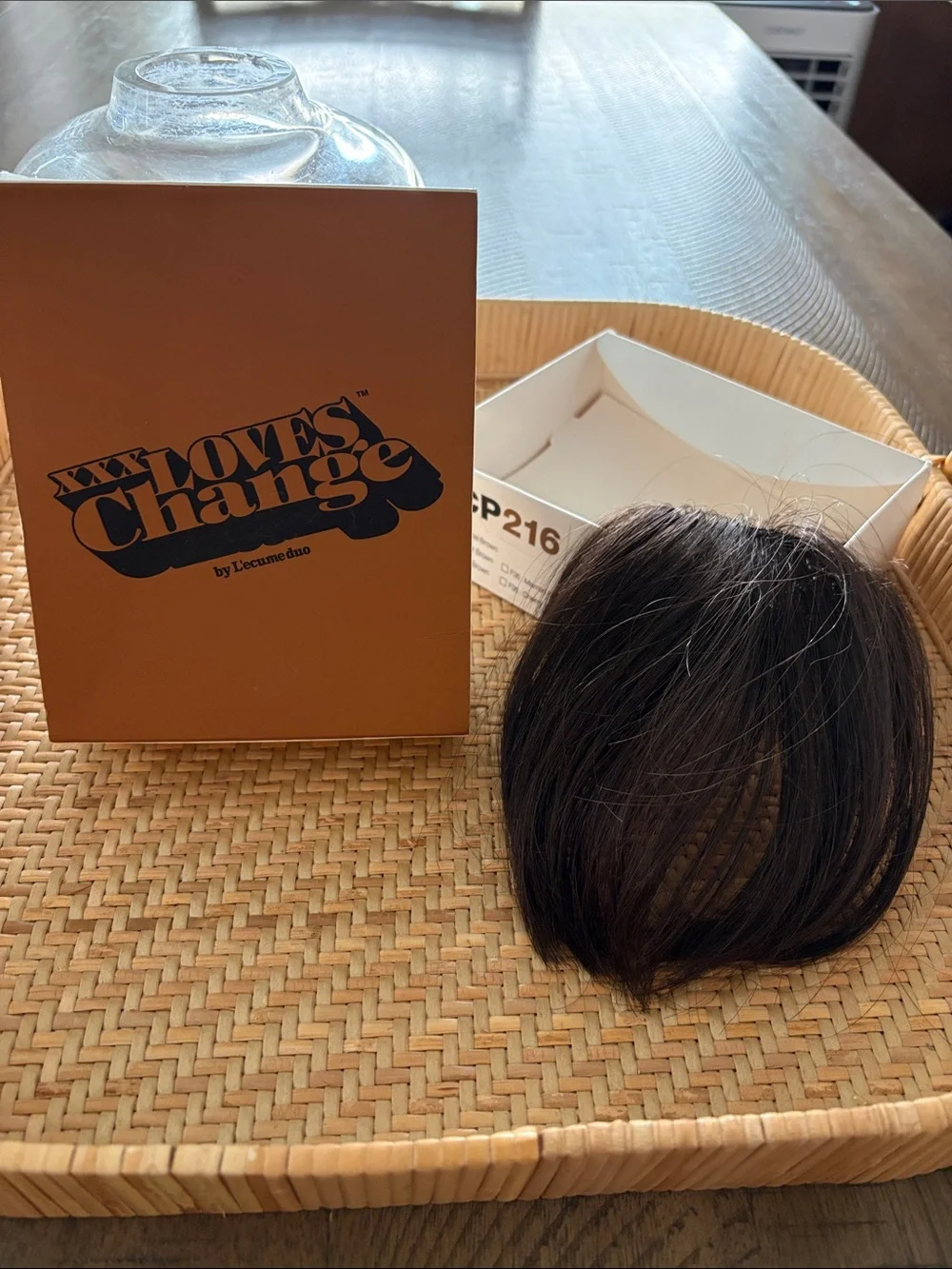 Dark Brown Clip-In Fringe Bangs - Women's Hair (Unbranded)